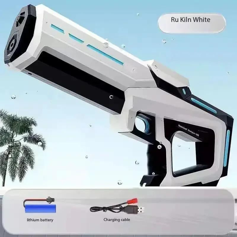 Electric Burst Water Gun Toy Automatically Absorbs Water Adults/Children Summer Outdoor Parent-Child Water Game Water Gun Toy Beach