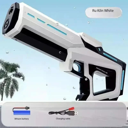 Electric Burst Water Gun Toy Automatically Absorbs Water Adults/Children Summer Outdoor Parent-Child Water Game Water Gun Toy Beach