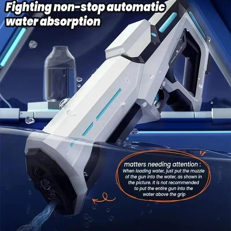 Electric Burst Water Gun Toy Automatically Absorbs Water Adults/Children Summer Outdoor Parent-Child Water Game Water Gun Toy Beach