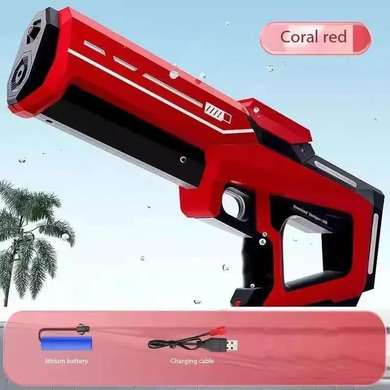 Electric Burst Water Gun Toy Automatically Absorbs Water Adults/Children Summer Outdoor Parent-Child Water Game Water Gun Toy Beach
