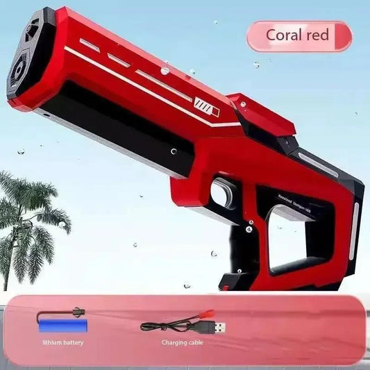Electric Burst Water Gun Toy Automatically Absorbs Water Adults/Children Summer Outdoor Parent-Child Water Game Water Gun Toy Beach